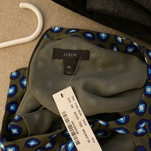 J crew dress. Size 0. Never worn